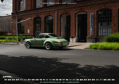 German Porsche Club Kalender 2025