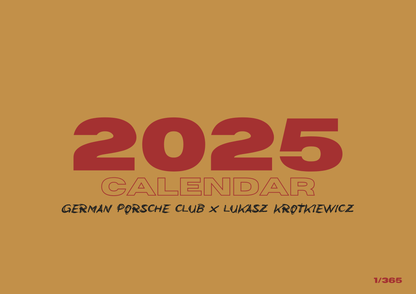 German Porsche Club Kalender 2025