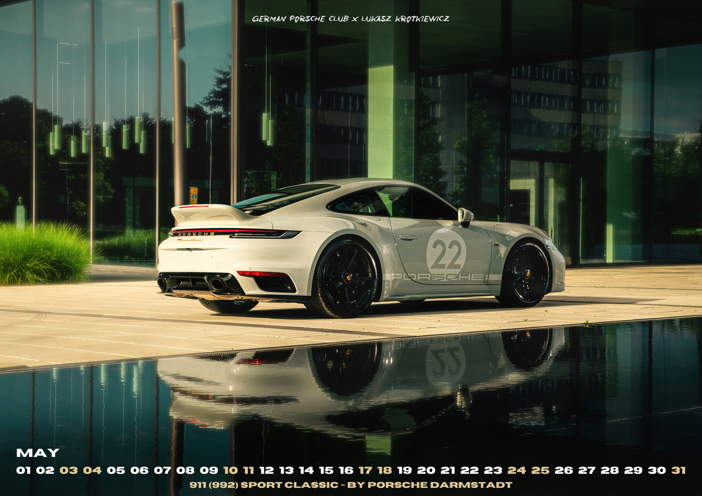 German Porsche Club Kalender 2025